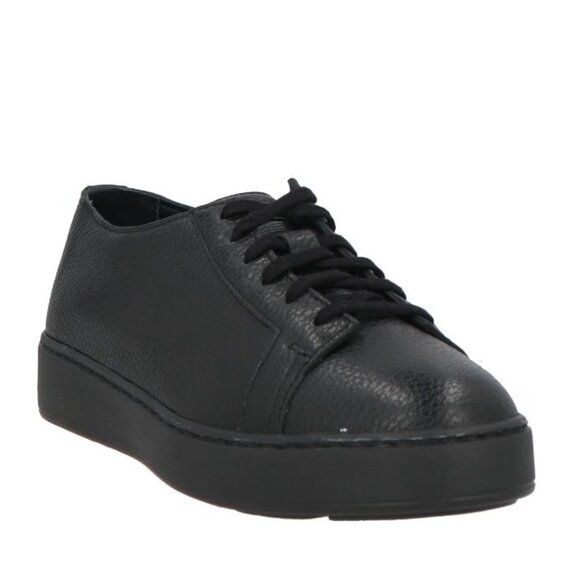 NIBSantoniBlack Leather Low Top SneakersEU 35.5